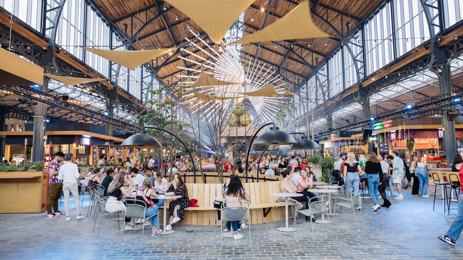 Food market Brussels